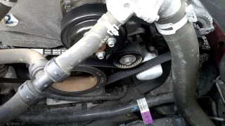 2012-2014 Mustang 3.7L V6 base Serpentine Belt change