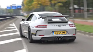 LOUD Porsche 991 GT3 4.0 & GT3RS with iPE Exhaust! Downshifts, Revs, Accelerations!