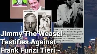 Genovese Family The Weasel Testifies Against  Frank Funzi Tieri - Interview 1981