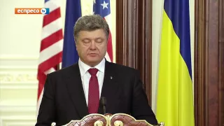 Порошенко і Байден домовились про фінансову допомогу Україні