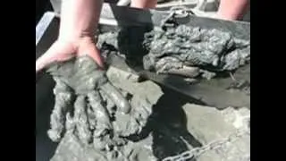 Dredging for seafloor samples at the Waihinau Bay salmon farm