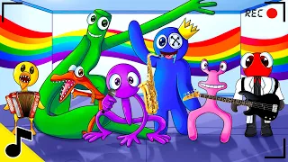 РАДУЖНЫЕ ДРУЗЬЯ 2 Спели ПЕСНЮ | The Rainbow Friends 2 SONG - Rise НА РУССКОМ | ГАДГИВН prod.