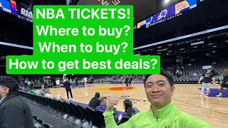 Tips on where to buy NBA Tickets & how to get best deals!