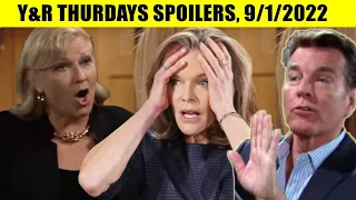 CBS Young And The Restless Spoilers Thurdays 9/1/2022 - Nick plans to destroy Adam and Sally's love