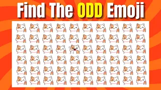 Spot the ODD One Out | Emoji Quiz | Easy, Medium, Hard