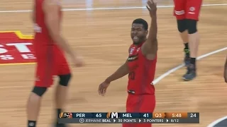 Jermaine Beal On Fire at Perth Arena