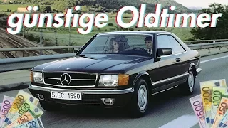 5 günstige Oldtimer die du dir leisten kannst! | RB Engineering | Mercedes Benz C126 SEC