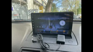 How to install GPS antenna in Android Head Unit on Volvo XC90 MK1 (2002-2014)