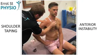 Shoulder Taping - Anterior Instability