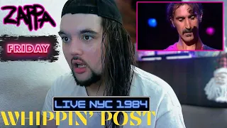 Drummer reacts to "Whippin' Post" (Live) by Frank Zappa