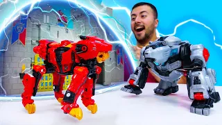 Transformers Metalions dönüşümü! Leo ve Taurus eski bir Kale buluyorlar!