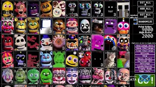 Играю в "Ultra custom night (2 часть)