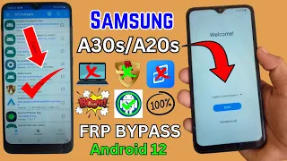 Samsung Galaxy A30s/A20s || FRP Bypass Google Account Remove || Package Dis-abler  New Update 2023