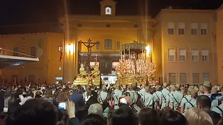 Legionarios en Málaga, encierro Cristo de mena, y Ntra señora de soledad Salve marinera. suscríbete