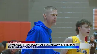 Marc Davidson steps away from Blackhawk Christian basketball program as he continues to battle cance