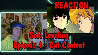 Solo Leveling Cut Content | What Did The Anime Change? Episode 1 - The Weakest Hunter REACTION