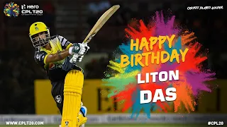 HAPPY BIRTHDAY LITON DAS | #CPL20 #HappyBirthday #LitonDas #CricketPlayedLouder