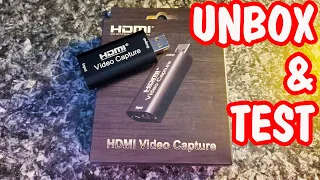 Cheap Camlink alternative - Video Capture test T4i, GoPro Hero 7 Black, HFR10, 300HS, action cam