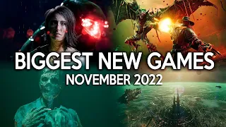 Biggest NEW GAMES coming in November 2022 including BEST Unreal Engine releases