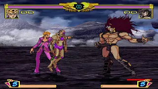 Giorno vs Kars ultimate life form  Heritage for the future/MUGEN