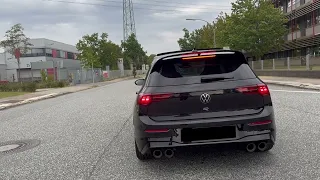 VW Golf 8R (320HP) Performance | Akrapovic SOUND💥| ASR Klappensteuerung