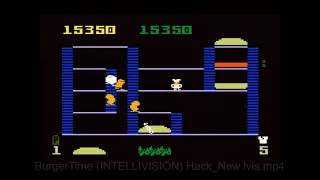 BurgerTime (INTELLIVISION) Hack New lvls