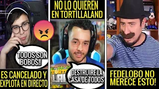 THEGREFG CONTRARRESTA a EL HATE En TORTILLALAND | JUANSGUARNIZO EXPLOTA En DIRECTO Es CANCELADO