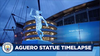 See the Sun rise over Sergio | Aguero Statue Timelapse