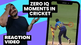 Zero iq Moments in Cricket !! Reaction Video