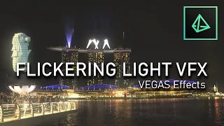 Make building lights goes flickering VFX with VEGAS Effects andreas hem inspired