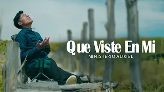 La Canción Cristiana Más Hermosa ❤️😥🙏Que Viste En Mí// Ministerio Adriel - 2023