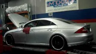 Mercedes CLS55 with MBH motorsports Long Tube headers