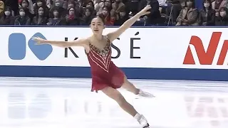 青木祐奈 Short Program(Senior Women) チャレカ2024