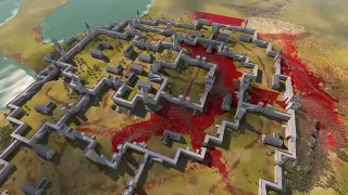 Zombies Attack . Can The Soldiers Defend The Castle| UEBS 2