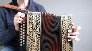 Tutorial - Wellerman DG melodeon / diatonic accordion (sea shanty)