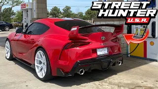INSTALLING THE STREETHUNTER WING ON MY TOYOTA SUPRA!!!