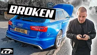 I BROKE CALVIN'S AUDI RS6