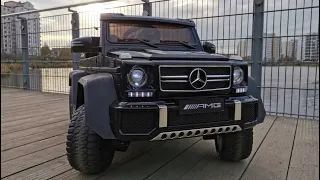 Unboxing G63 AMG 6X6 Officially Licensed by Mercedes 4K