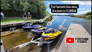 We Turn Up the BOOST on our Turbo Sea-doo RXP [Multiple 90+ mph Skis INSIDE]