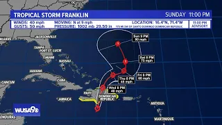 Tracking the tropics: Harold expected to make landfall Wednesday
