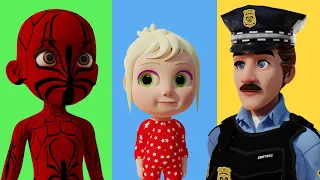 Superhero Finger Family | Mary's Nursery Rhymes