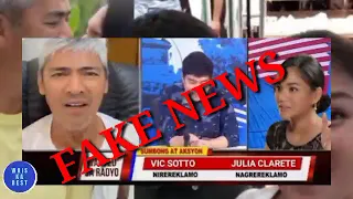 VIC SOTTO PAULEEN LUNA AND JULIA CLARETE ISSUE SARADO NA NARITO ANG EBIDENSYA SOLVE NA ANG ISSUE👍