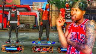 Duke Dennis and Lamonsta NEW CRAZY DUO! Showing Lamonsta my Stretch Big Playmaker on NBA 2K20!