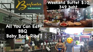 Food Review All You Can Eat Buffet at Beefeater Restaurant  and Bar Thailand