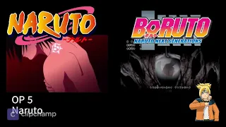 Boruto Opening 7 All references from Naruto Side by Side - Hajimatteiku Takamatteiku by Sambomaster
