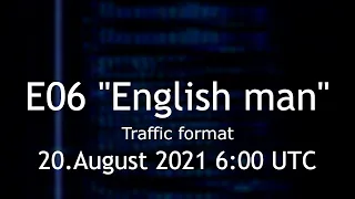 E06 English man number station 20.August 2021 6:00 UTC