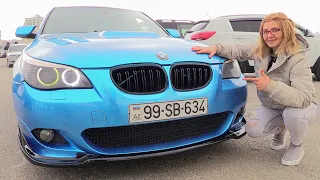 Bakı Maşın Bazarı - 15.000 XƏRC qoyulan YIĞILMA BMW - Azərbaycanda TƏK