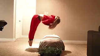 GIRL JUMPS LIKE A HORSE