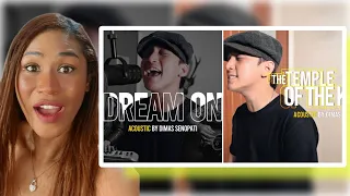 Dimas Senopati - Aerosmith - Dream On & Rainbow - The Temple of the King  | Reaction