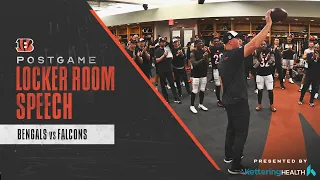 Bengals Game Balls After Week 7 | Locker Room Celebration